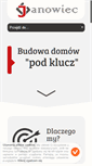 Mobile Screenshot of firmabudowlana-janowiec.pl